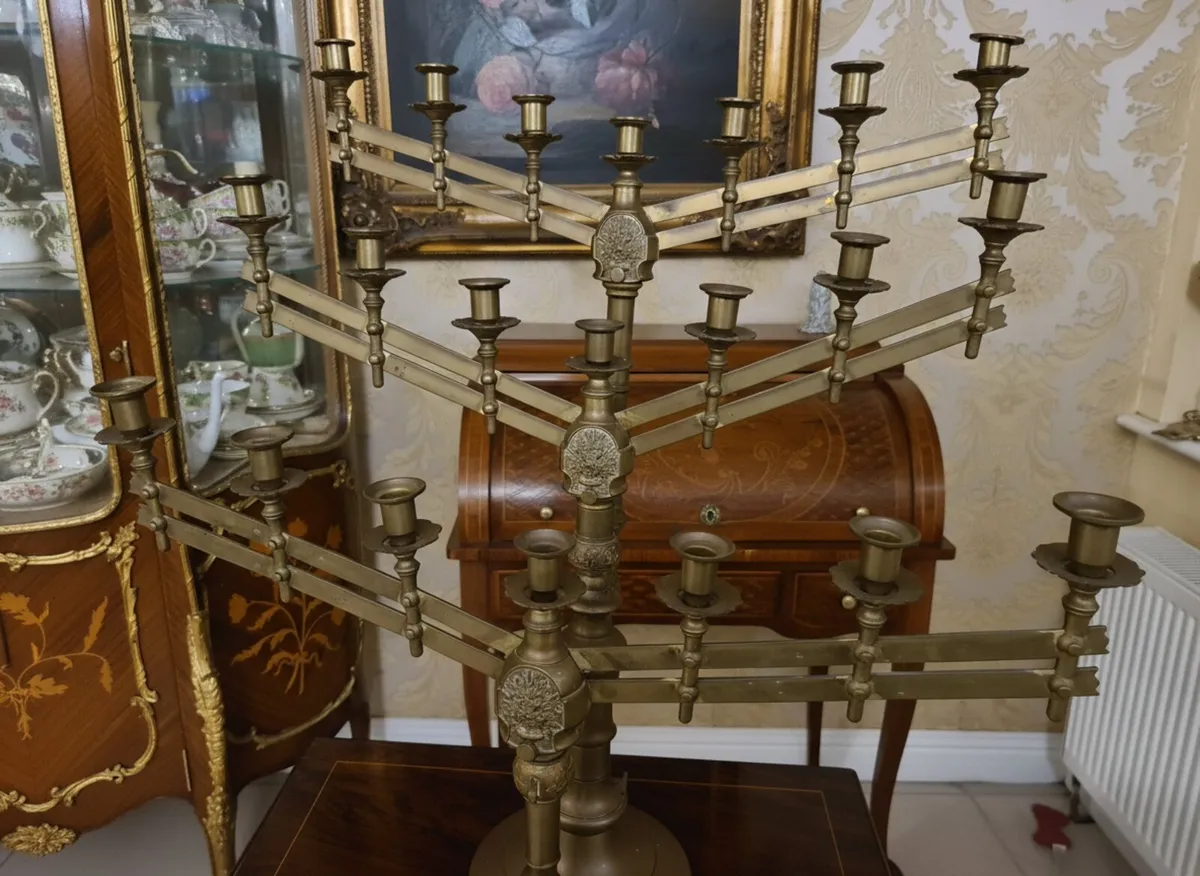 Antique candleabras POSTAGE AVAILABLE - Image 2