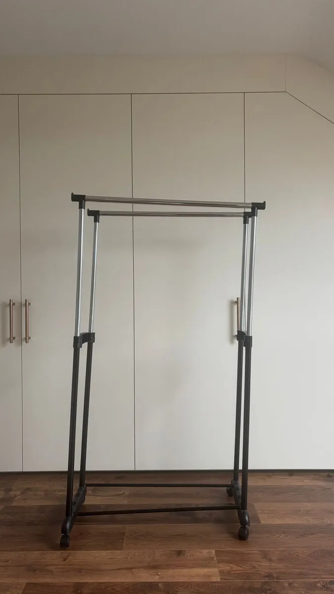 Double clothes rack - Image 2