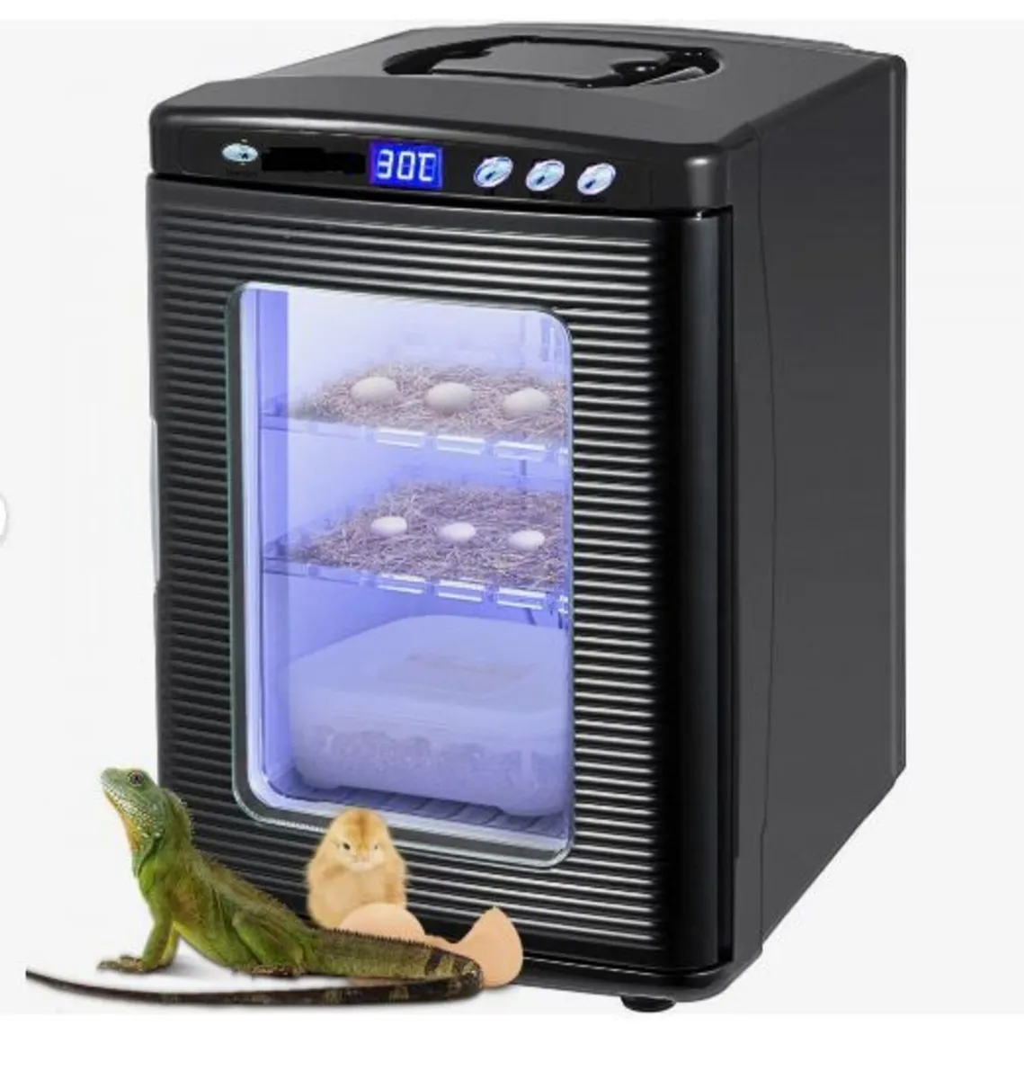 Black Reptile Incubator 25L - Image 1
