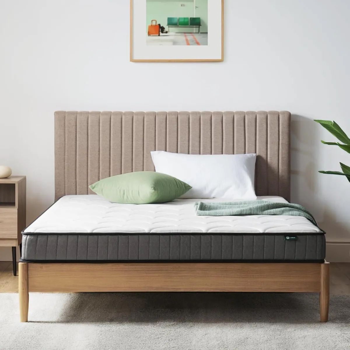 Double Memory Foam Mattress Pocket Spring - 4ft6 - Image 3