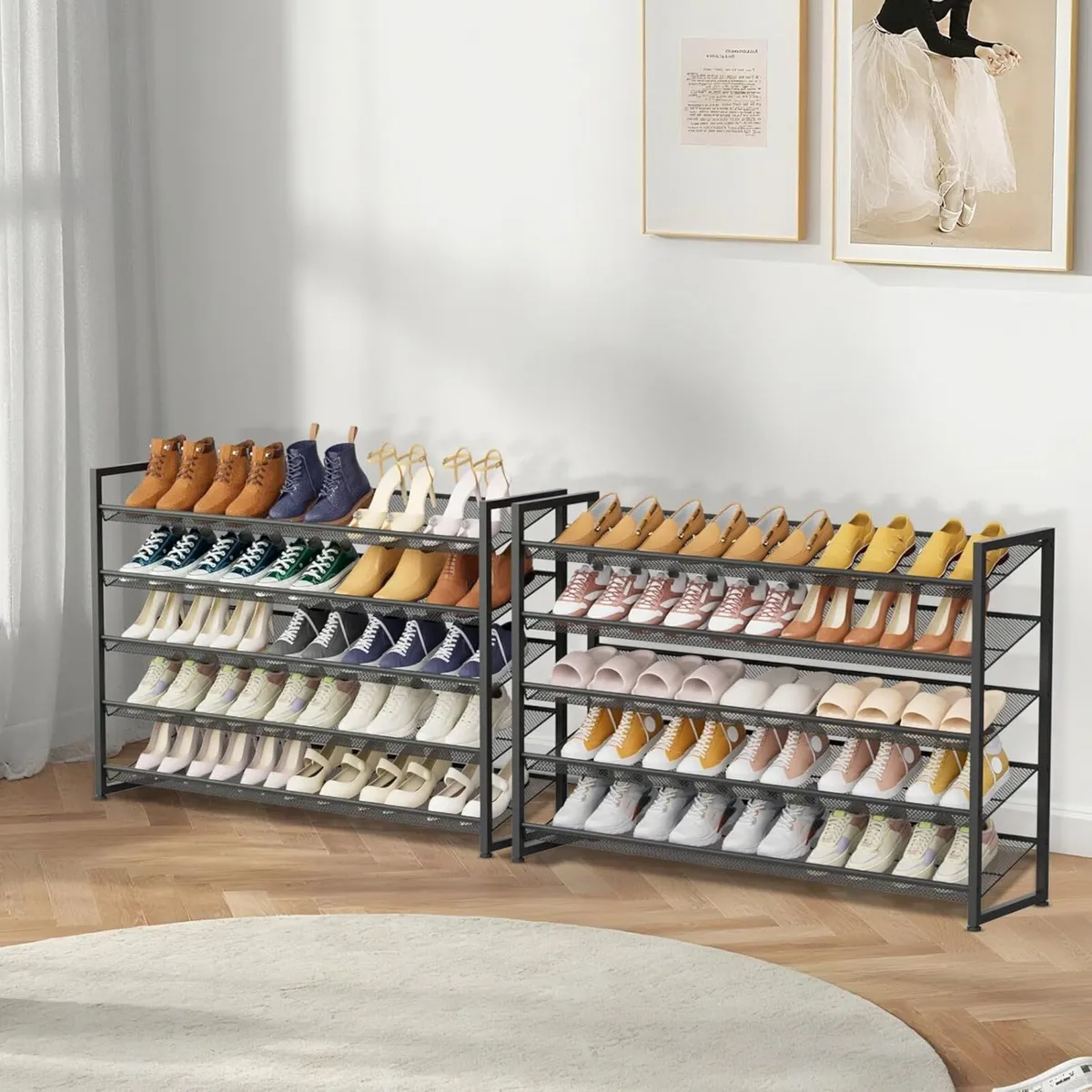 Large Shoe Rack 10 Tier Organizer Heavy Duty - Image 2