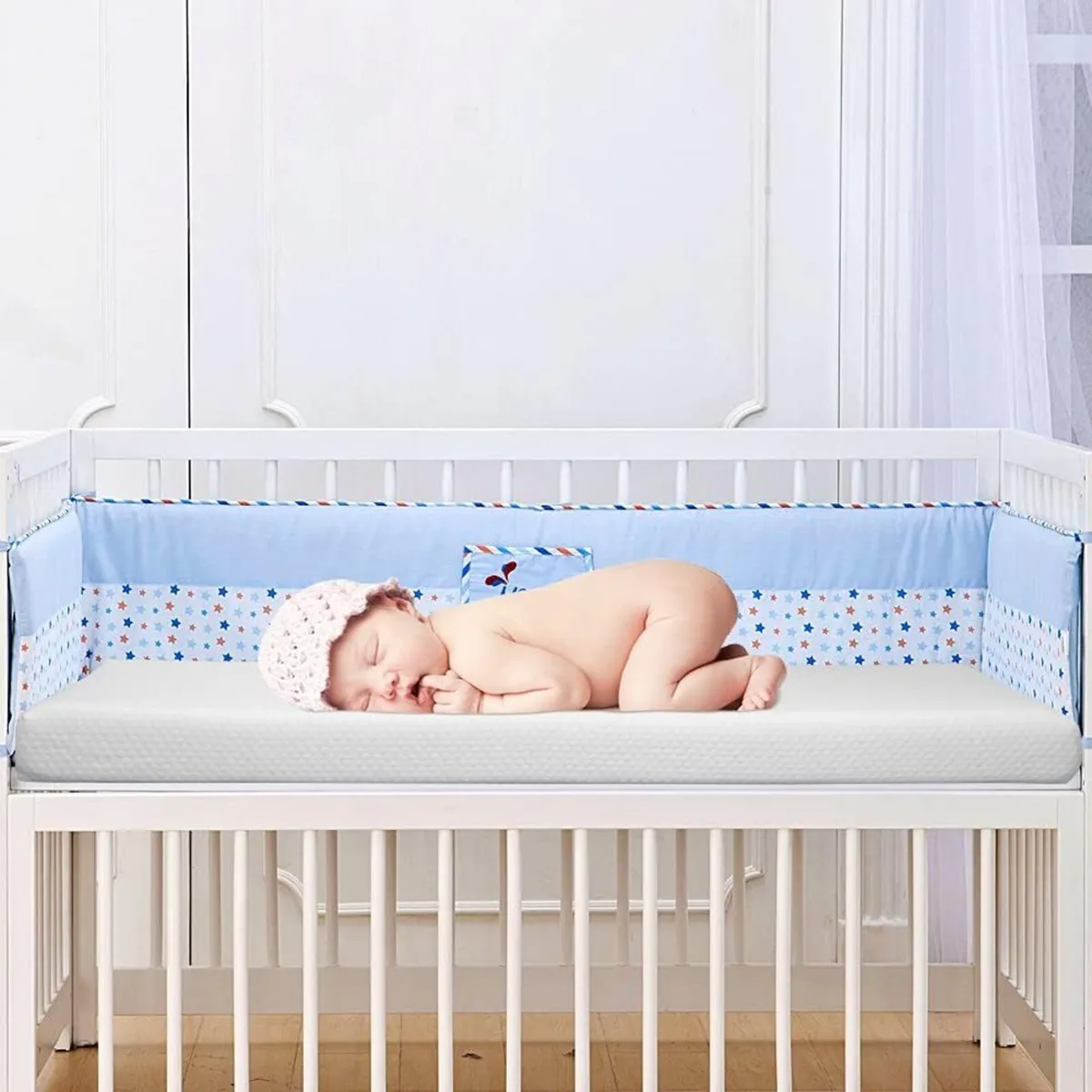 Cot Mattresses 140 x 70cm Crib Mattress with - Image 2