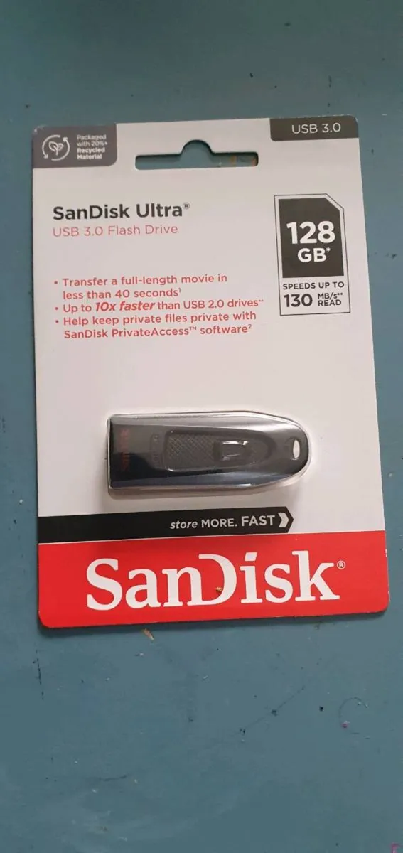 Sandisk 128gb USB Memory Sticks