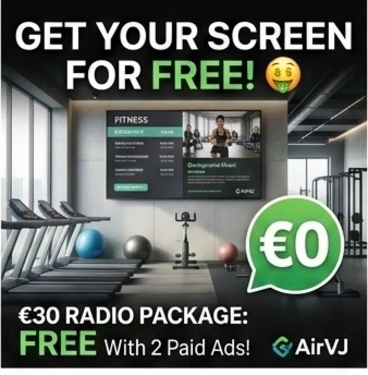 Airvj ( Software As A Service ) Digital Signage + - Image 2