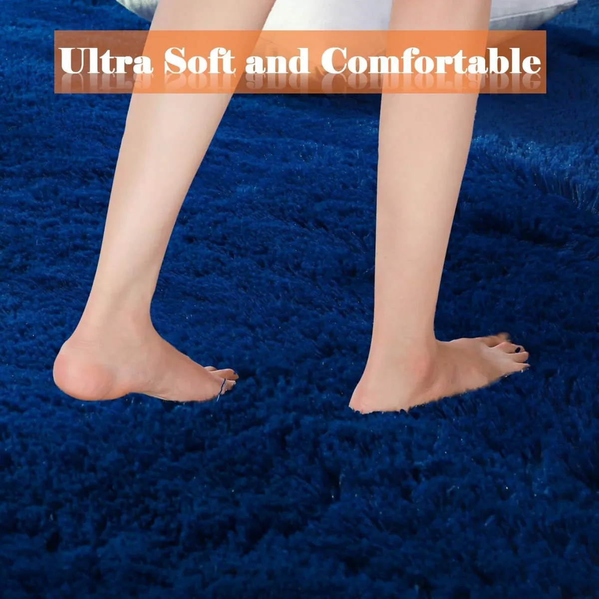 Rugs Living Room 6.56'x9.84' Super Soft Fluffy - Image 4