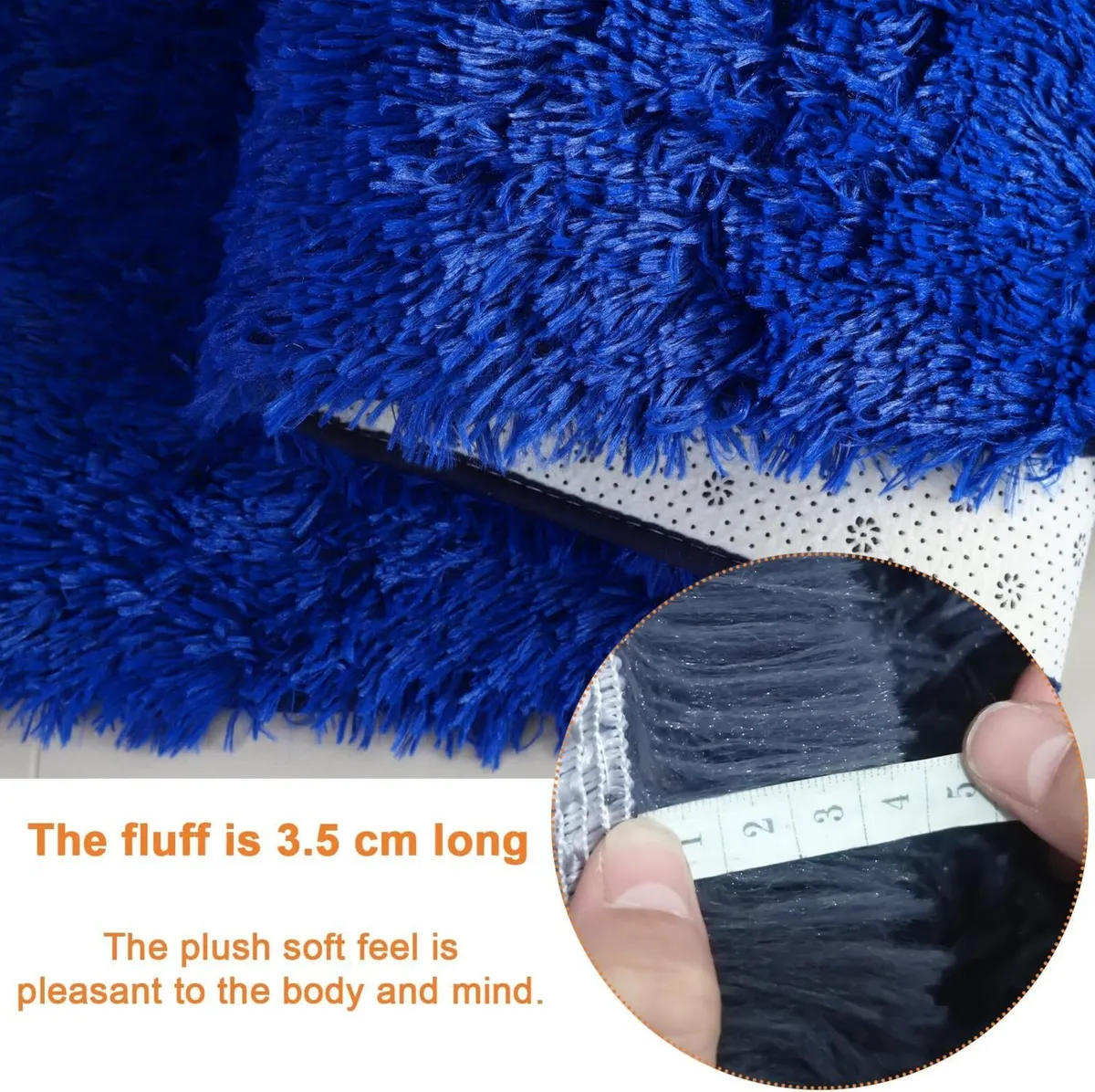 Rugs Living Room 6.56'x9.84' Super Soft Fluffy - Image 3