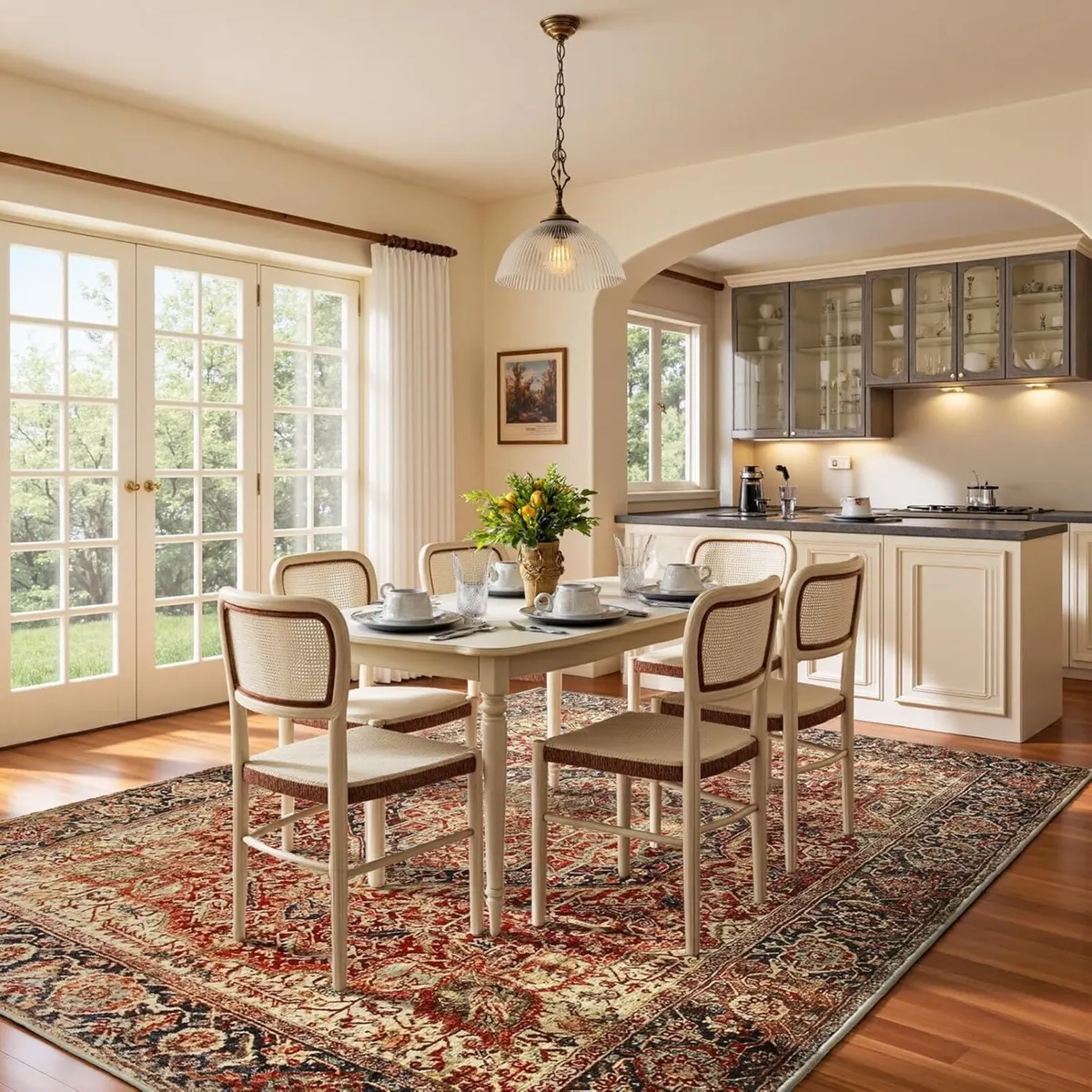 Area Rugs Living Room 200 x 300 cm Vintage Rug - Image 2