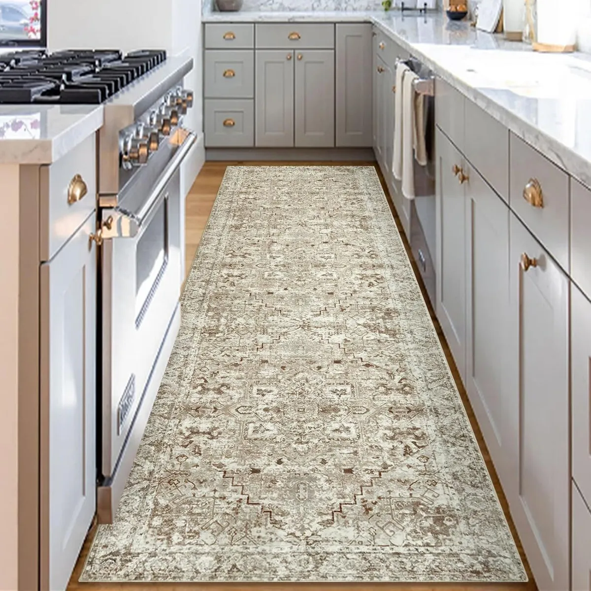 Long Hallway Runner 80x300cm Washable Kitchen Rug - Image 3