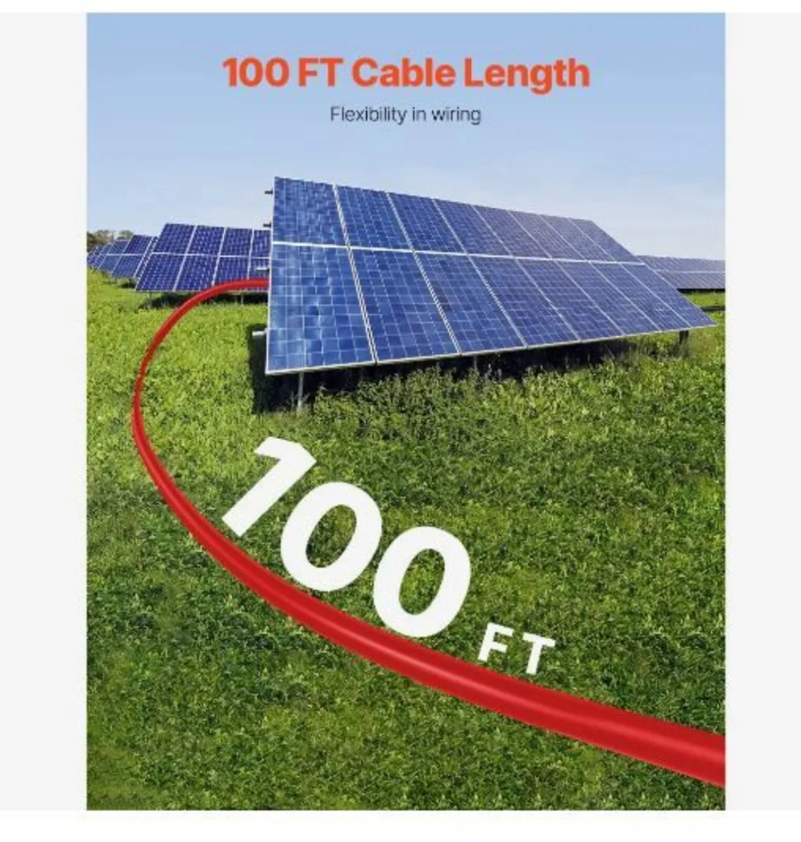 30.48m/100FT Solar Panel Extension Cable - Image 4