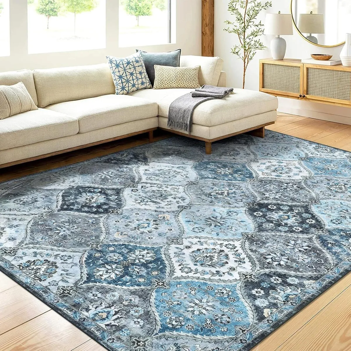 Washbale Rugs Living Room 200x290 cm Large - Image 3