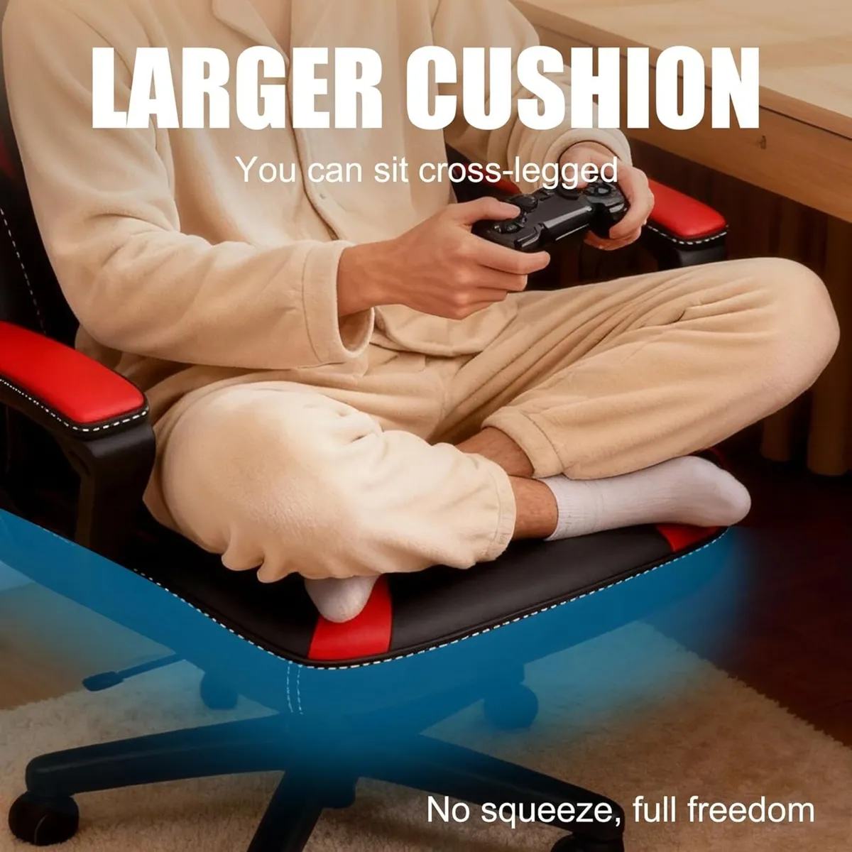 Ergonomic high back seat with breathable mesh - Image 4