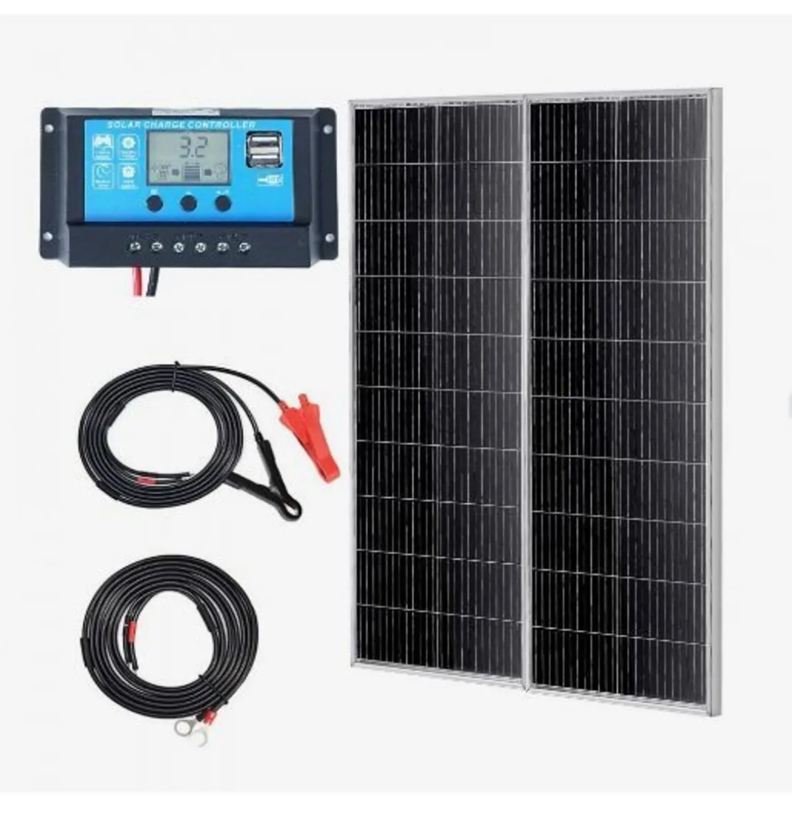 200W Monocrystalline Solar Panel Kit - Image 1