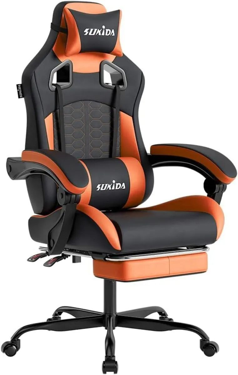 Ergonomic Gaming Chair for Adult Comfortable Desk - Image 1