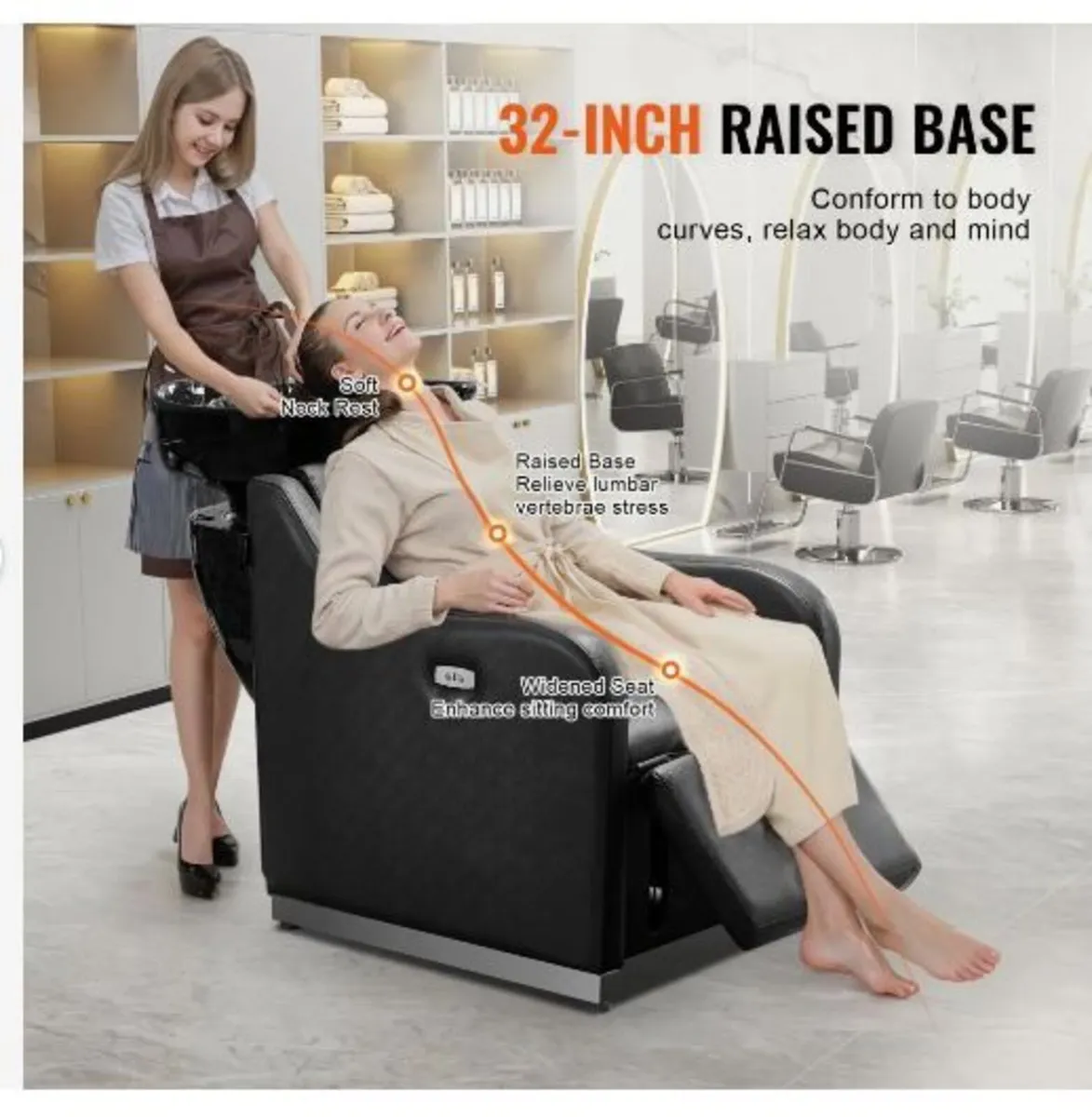 Shampoo Backwash Chair - Image 4