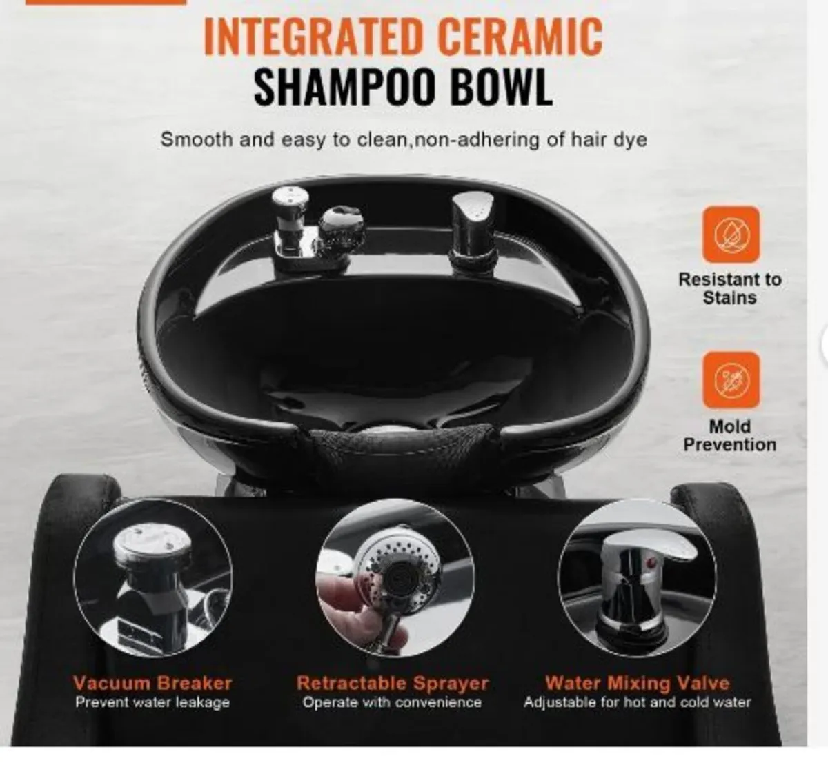 Shampoo Backwash Chair - Image 2