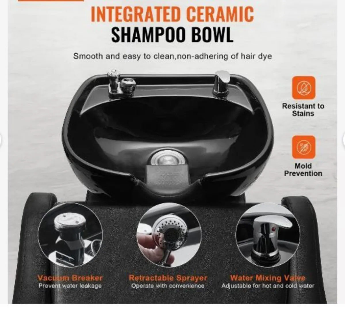 Shampoo Backwash Chair - Image 2