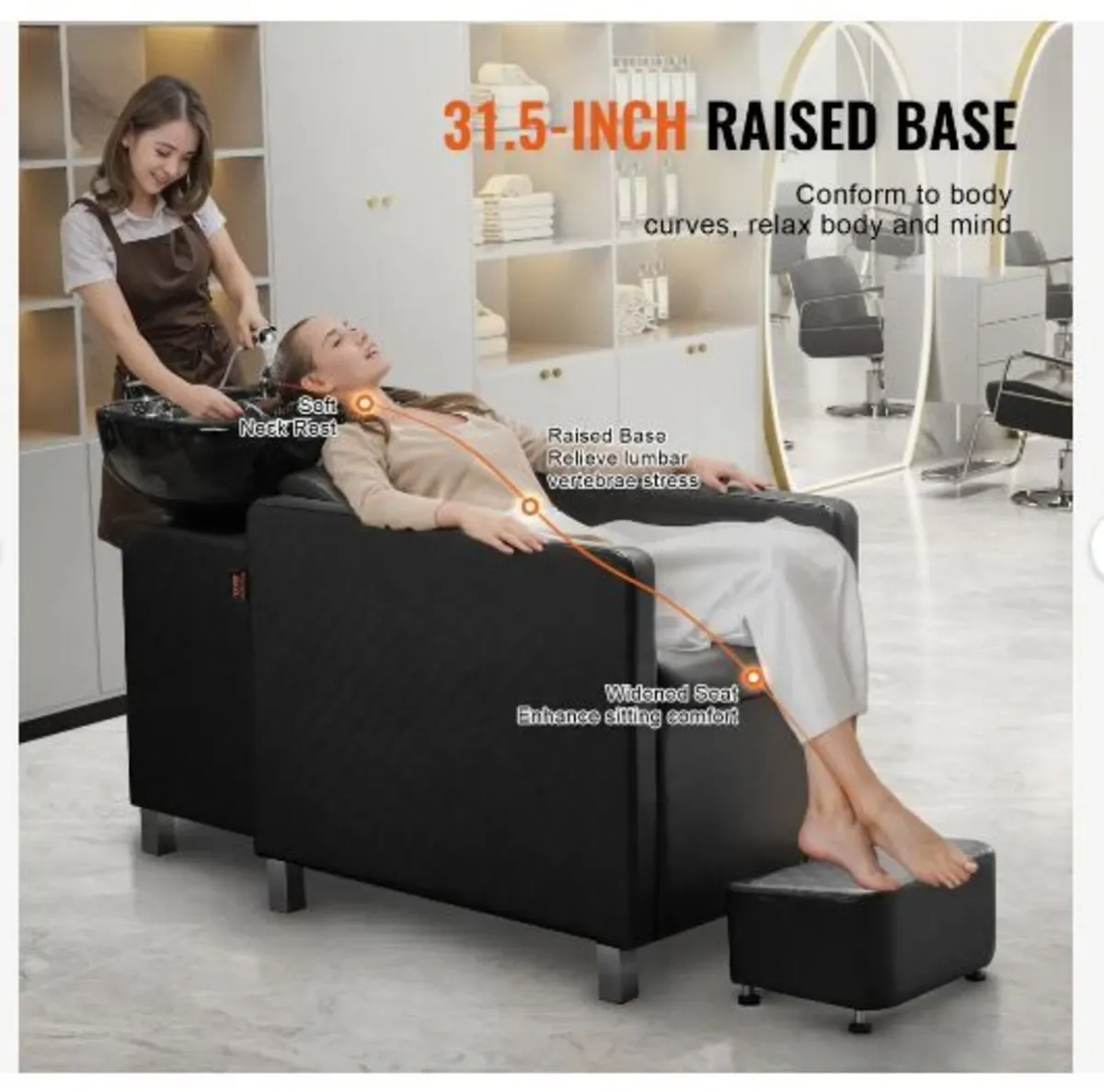 Shampoo Backwash Chair - Image 4