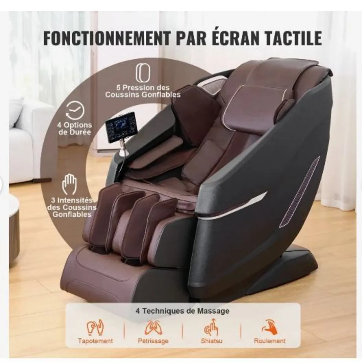 Full Body Massage Chair, SL-Track Zero Gravity - Image 3