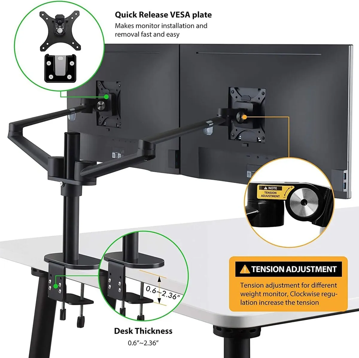 ThingyClub® Adjustable Aluminium Universal Full - Image 2