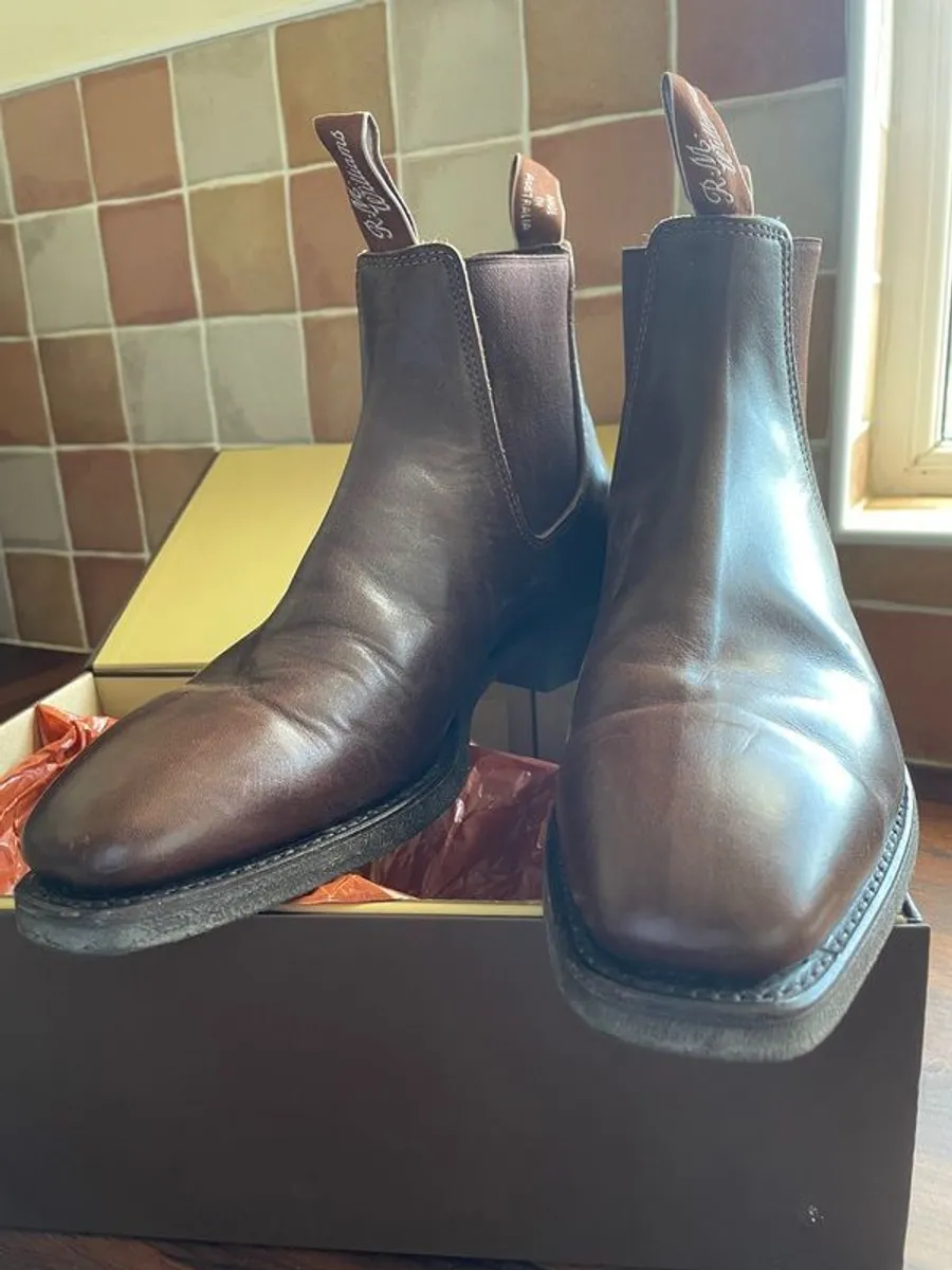 RM Williams Gardener Chelsea boots UK size 8 - Image 3