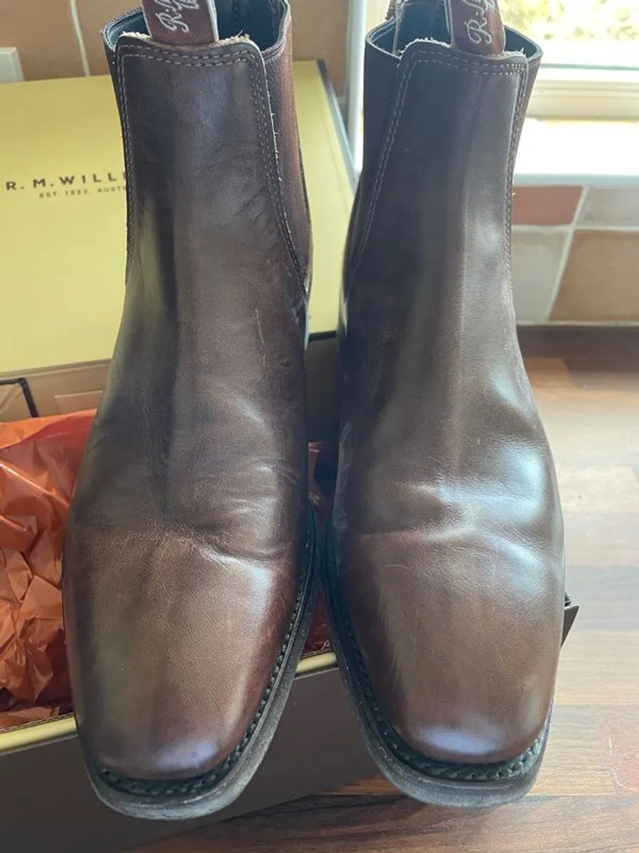 RM Williams Gardener Chelsea boots UK size 8 - Image 4