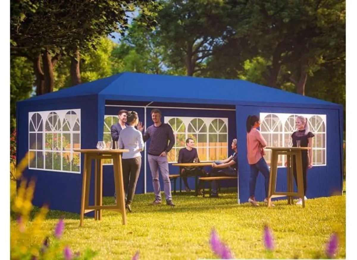 Gazebo 3 x 6 m UV Protection 18 m² Roof - Image 2