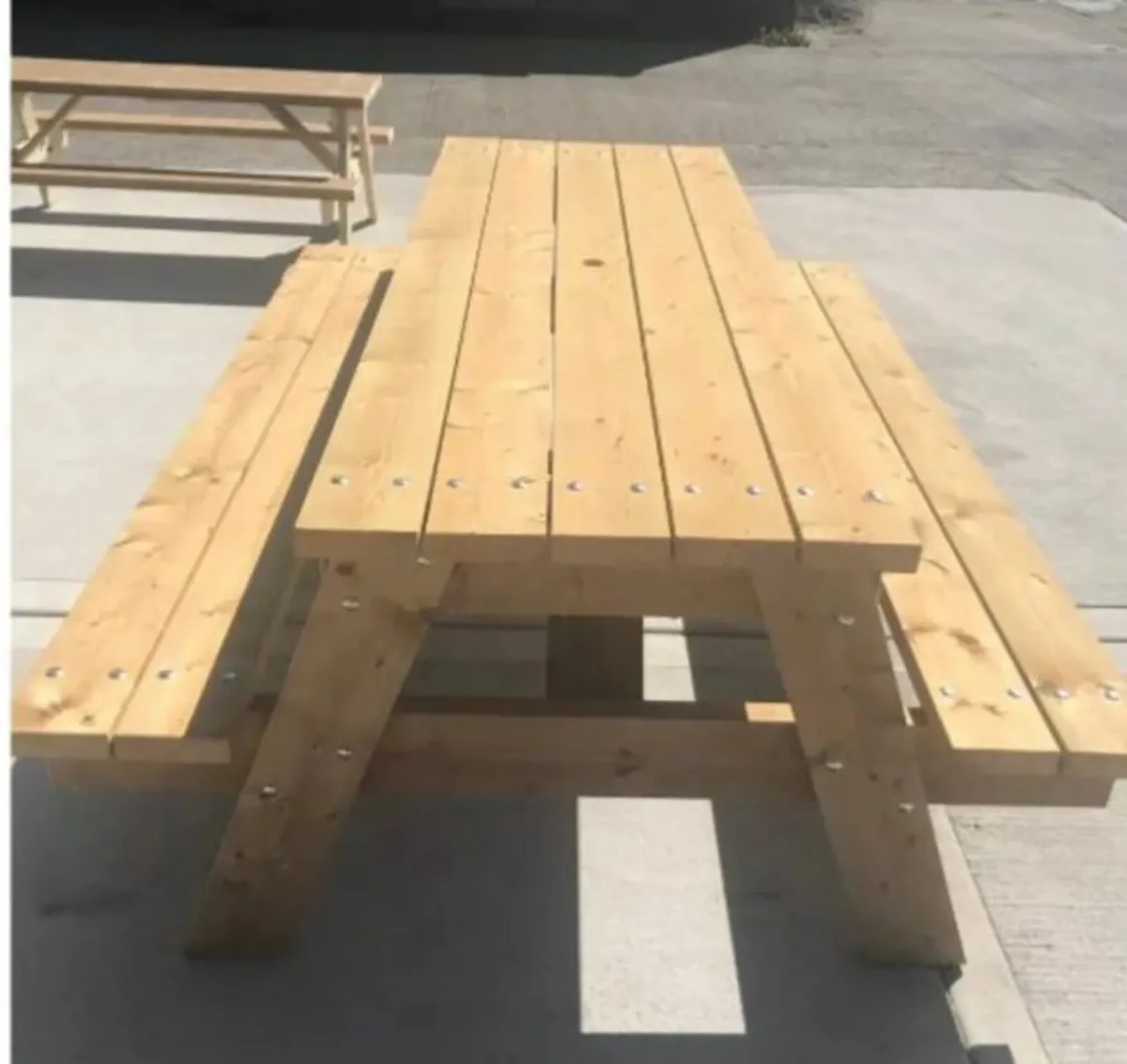 Picnic Tables-Heavy Duty 8,6 & 4 seater - Image 2