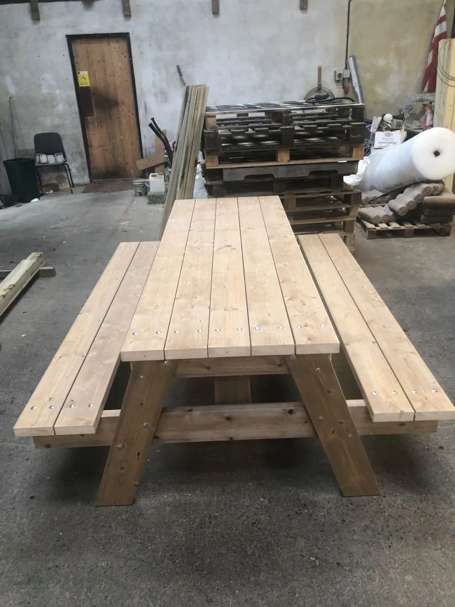 Picnic Tables-Heavy Duty 8,6 & 4 seater - Image 3