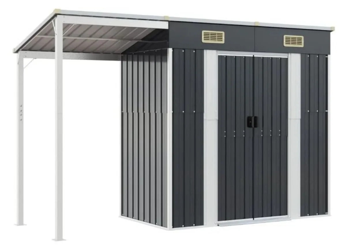 Garden Shed, Tool Shed with Tow Roof - Image 3