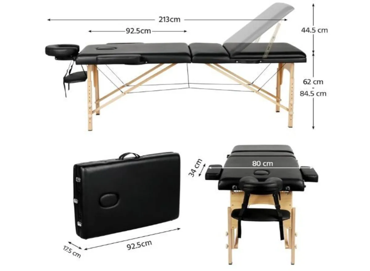 3-Zone Massage Table - Image 4