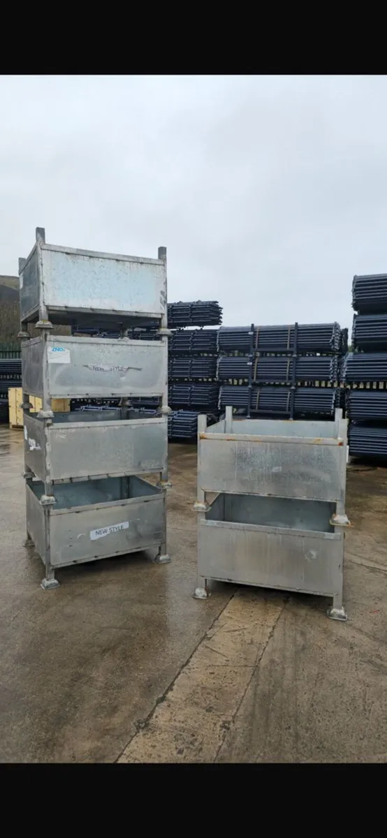 GALV STORAGE BINS / STILLAGES - Image 1