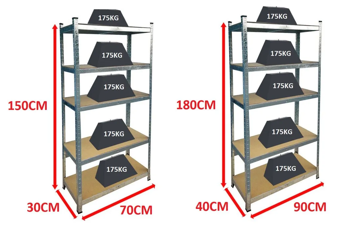 New Boltless Shelving Racking For Sheds Garages - Image 4