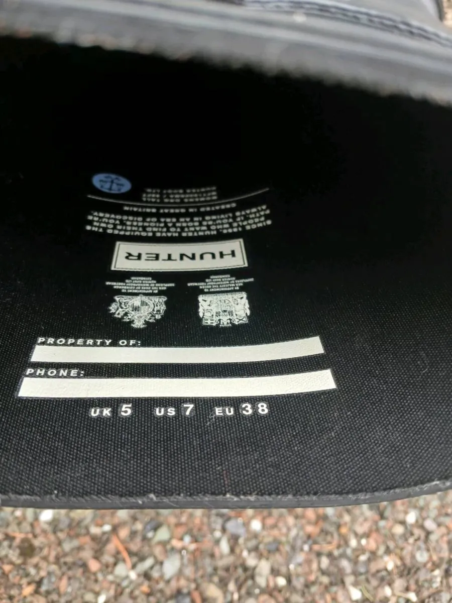 Hunter Wellington Boots - Image 4