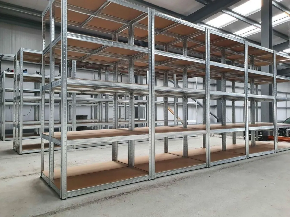 Galvanised Storage Shelving Racking For Sheds Home - Image 2