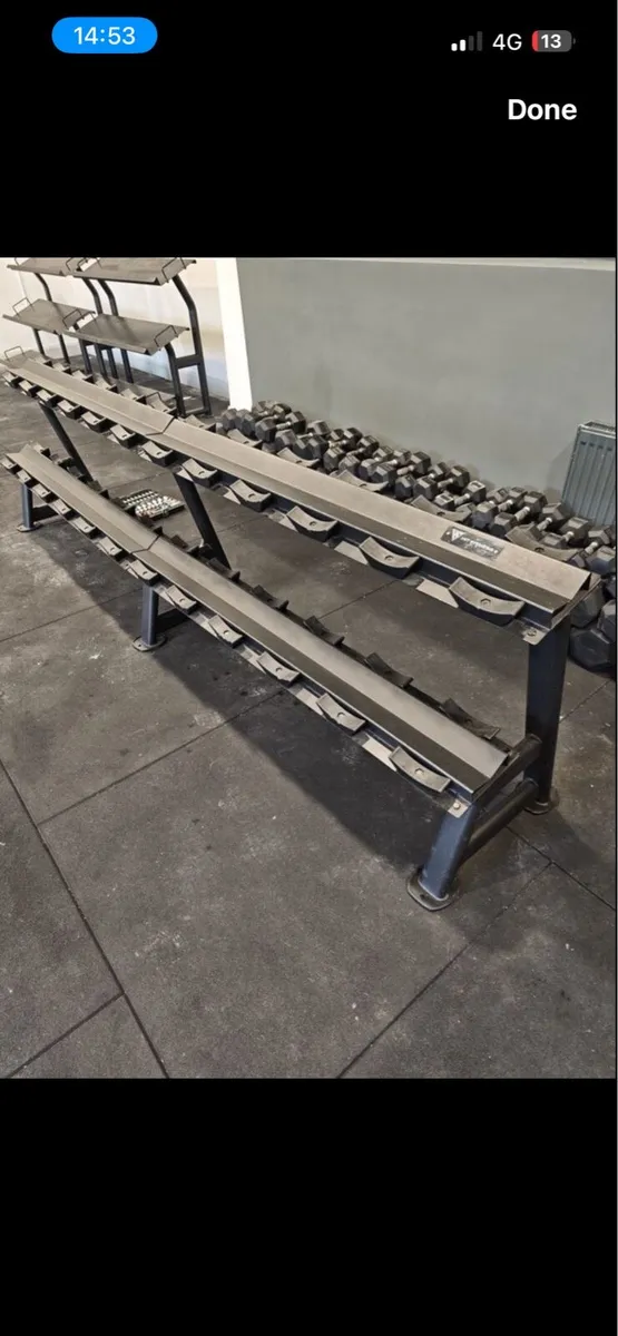 Hit Fitness 12 Pair Dumbbell Rack - Image 1