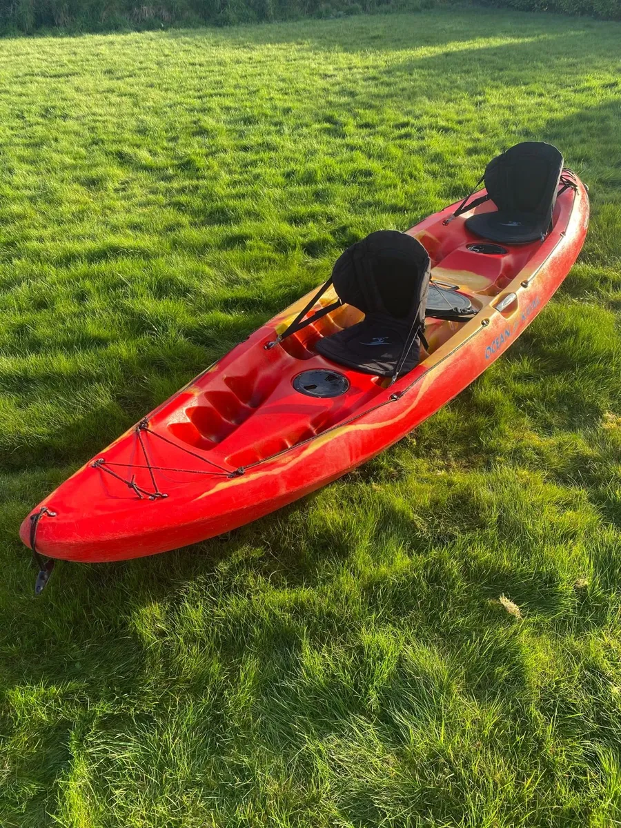 Ocean Kayak, 13ft, 2 person / tandem + Kayak Cart - Image 4