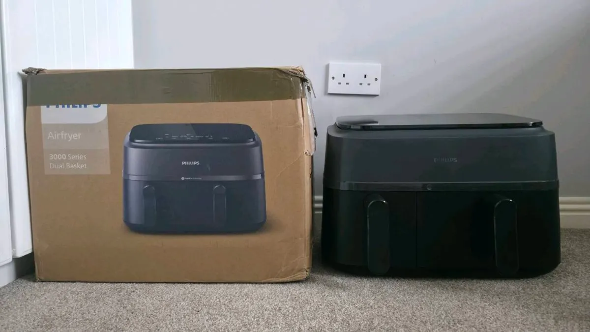 Philips 3000 Series Dual Basket Airfryer (9L) - Image 1
