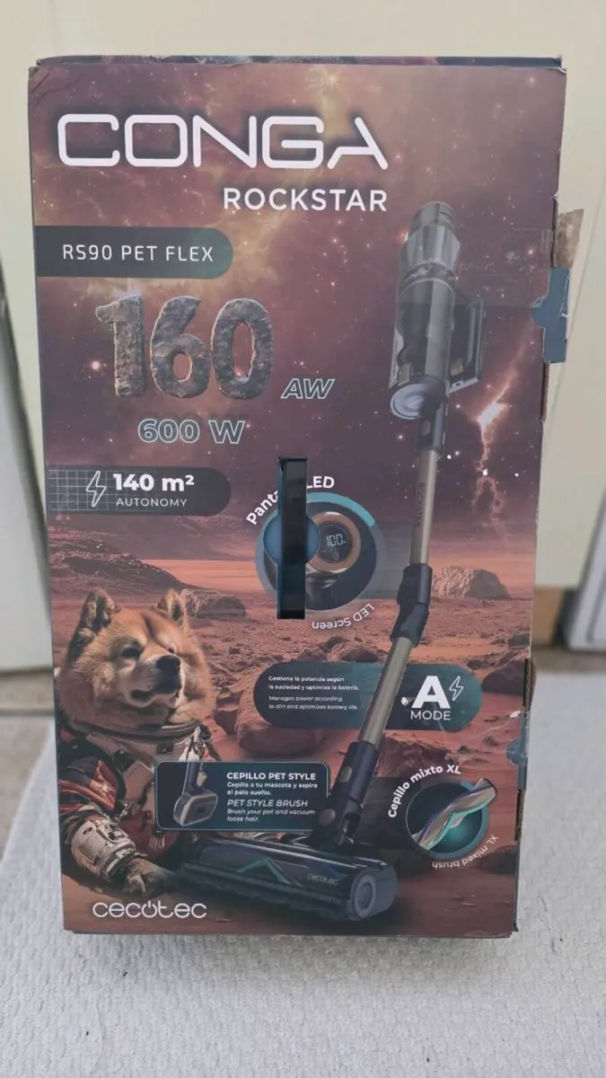 Cecotec Conga Rockstar RS90 Pet Flex Hoover - Image 1