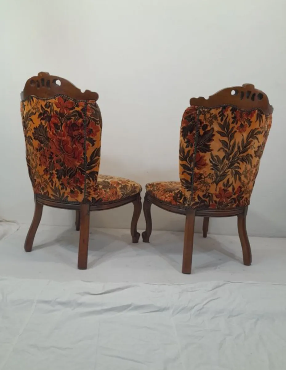 Pair of Vintage Italian Chairs (1950s–60s) - Image 3