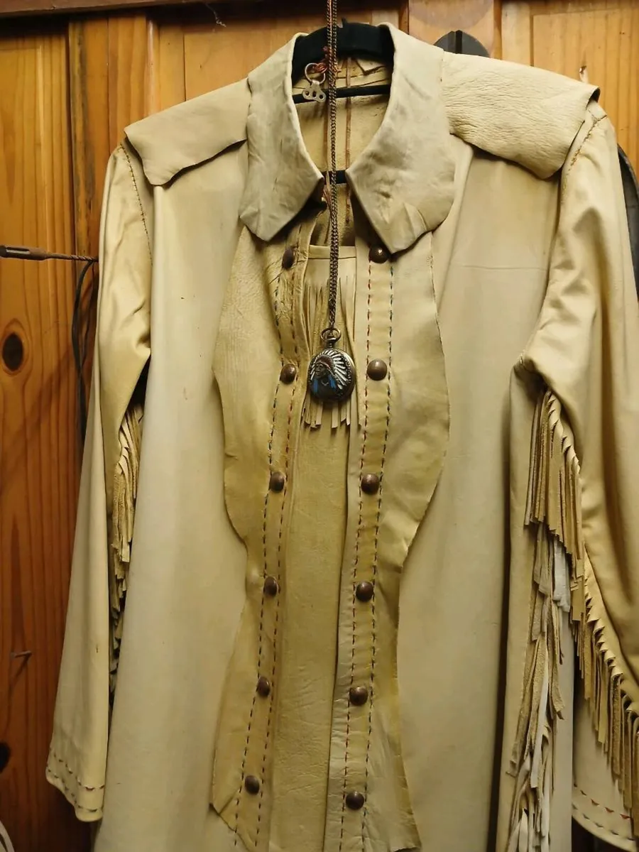 Native American handmade leather - Image 1