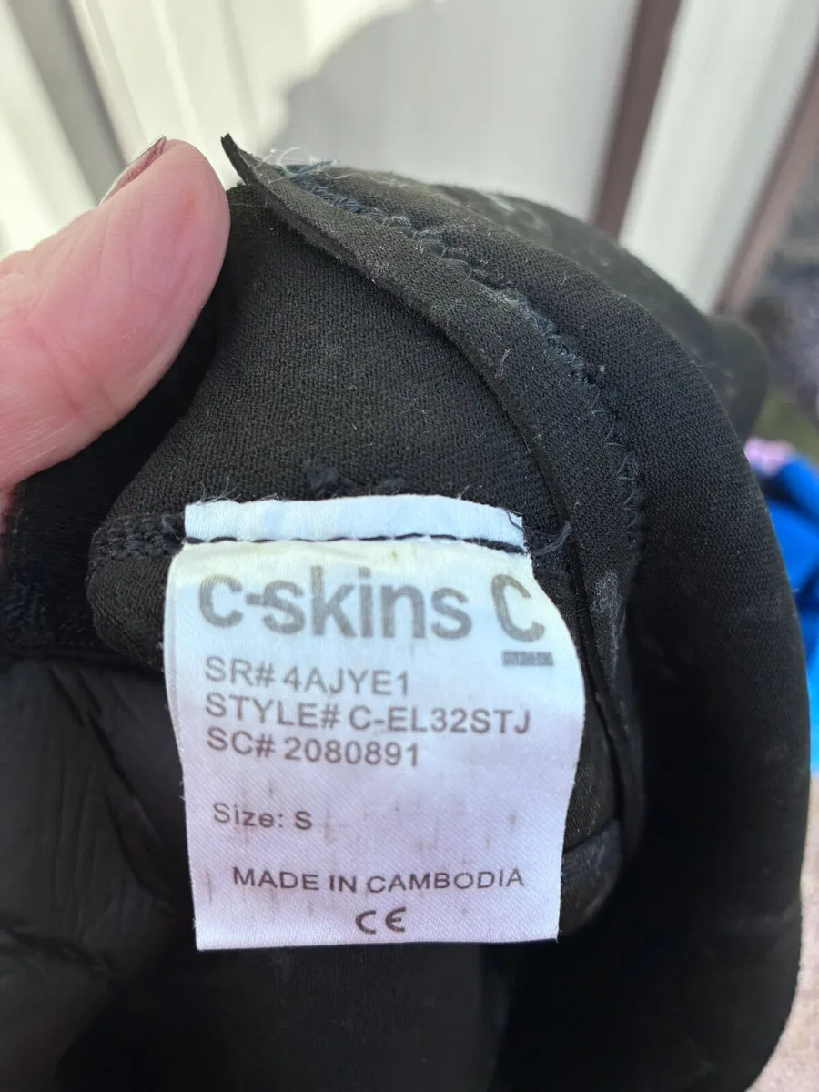 Kids wetsuit c-skins - Image 2