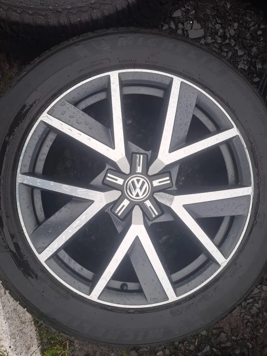 20" Genuine Vw Touareg Alloys with tyres - Image 1