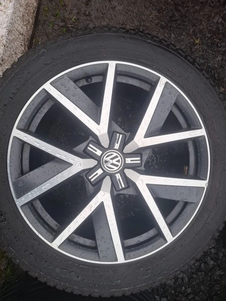 20" Genuine Vw Touareg Alloys with tyres - Image 2
