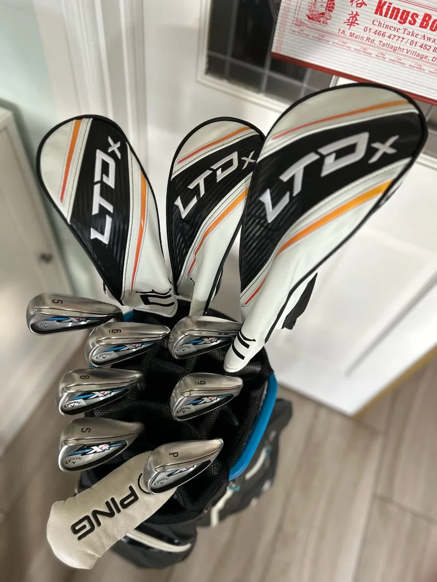Full set of golf clubs - Image 1