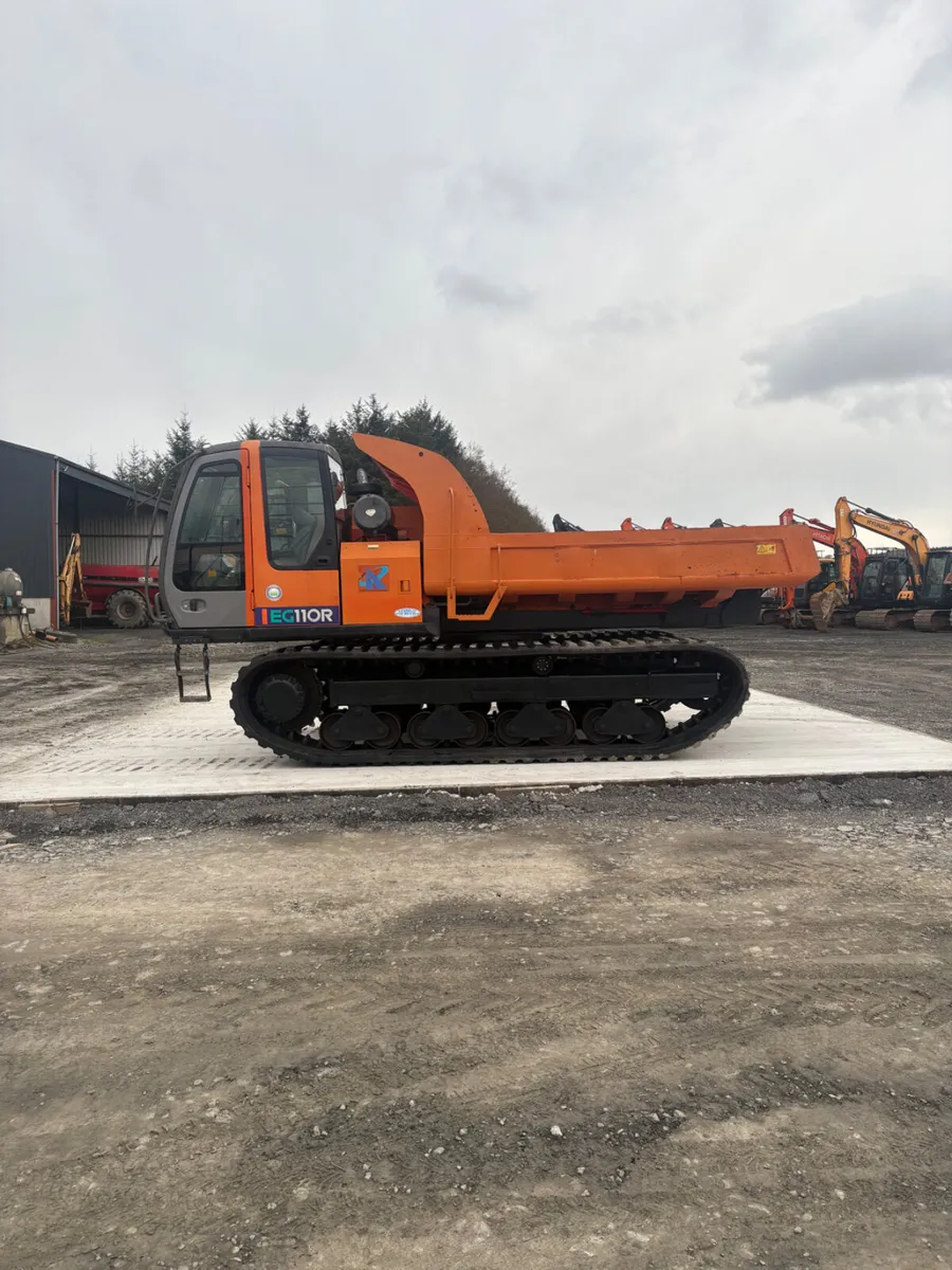Hitachi EG110R swivel track dumper - Image 3