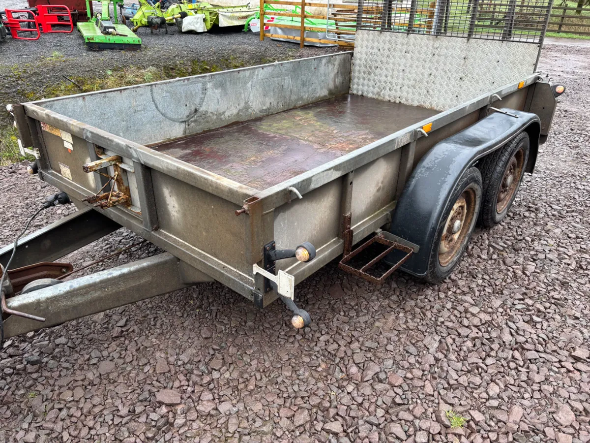 Ifor williams 10ft x 5ft 7” plant trailer - Image 4