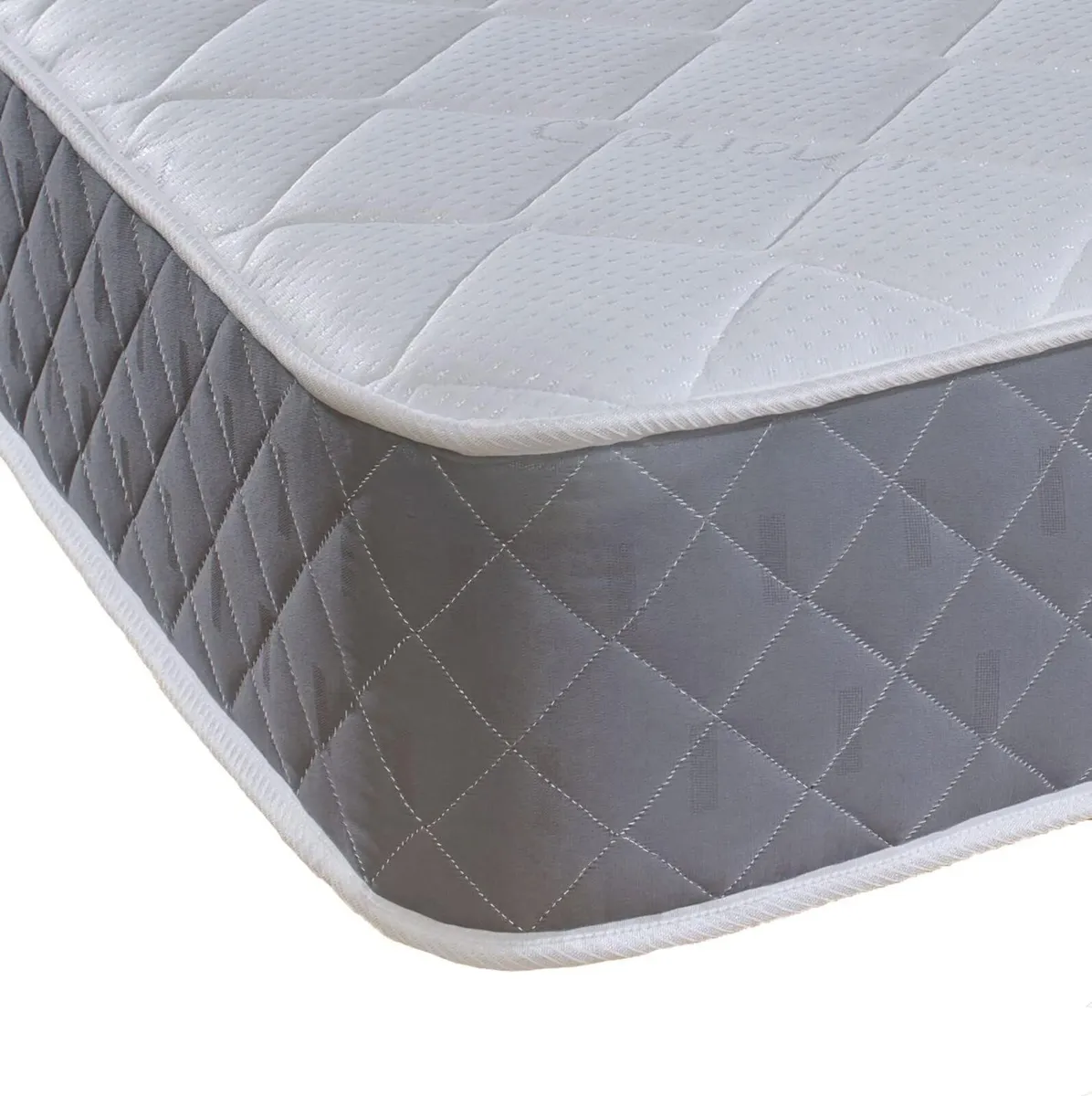 Cooltouch Diamond Essential Grey Double Mattress - Image 1