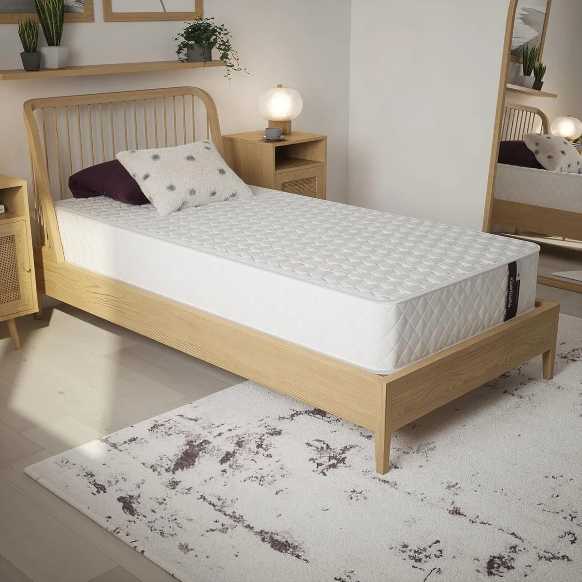 Sleep No 3. Single Mattress Medium Firm Memory - Image 2