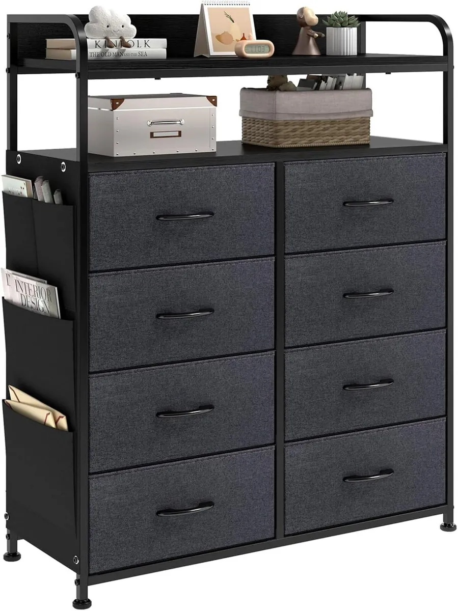 Chest of Drawers Bedroom Large Dresser Storage - Image 1