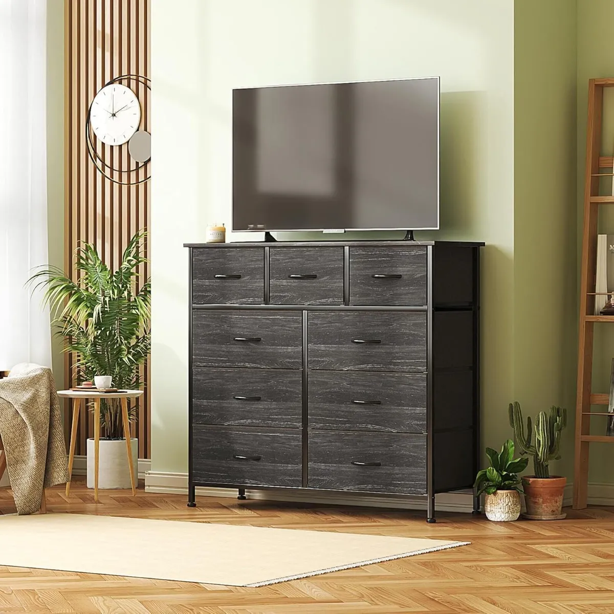 Chest of Drawers Dresser for Bedroom with 9 - Image 2